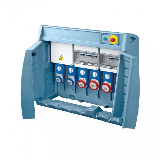 CUADRO ELÉCTRICO 5 SALIDAS ( 2 MON. + 3 TRIF.)