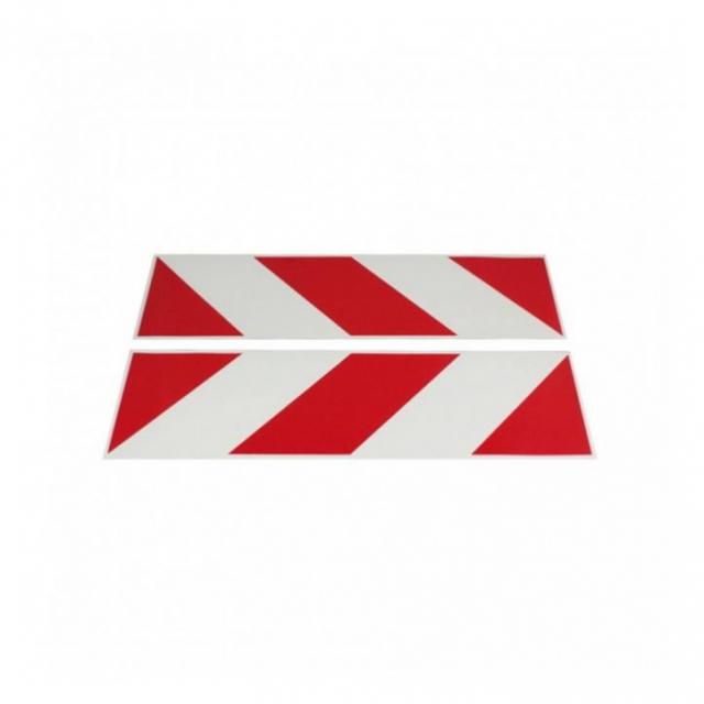 PANEL DIRECCIONAL ROJO-BLANCO COMPLETO