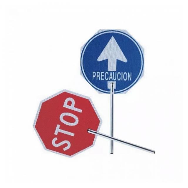 SEÑAL DE MANO (STOP/FLECHA)